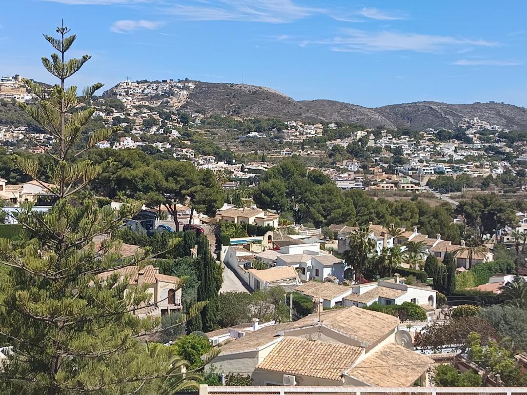 テウラーダAtico-Penthouse En Moraira Con Vistas Al Marアパートメント エクステリア 写真