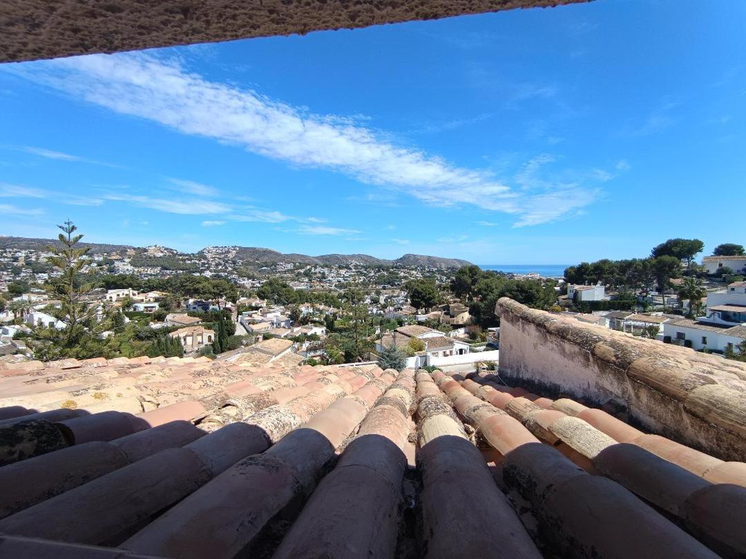 テウラーダAtico-Penthouse En Moraira Con Vistas Al Marアパートメント エクステリア 写真